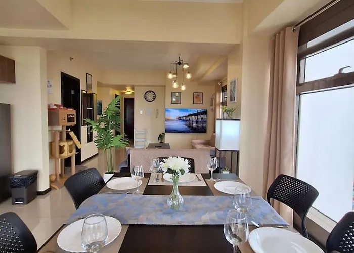 Big 2br -93sqm -pet -freeparking ,moa,picc,ccp,airport Apartamento