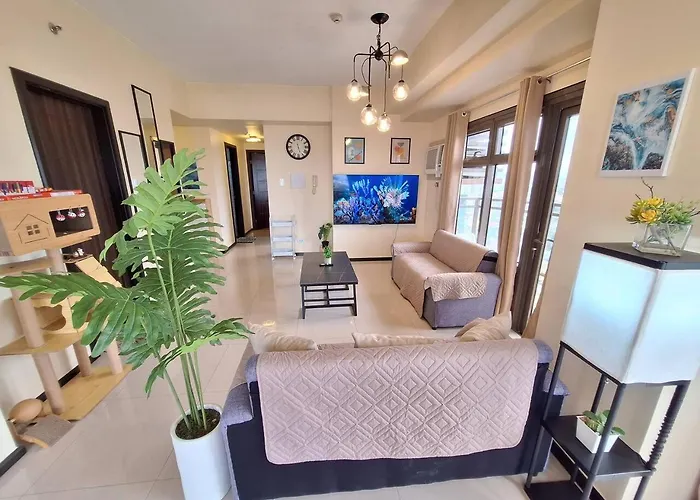 Big 2br -93sqm -pet -freeparking ,moa,picc,ccp,airport Apartamento